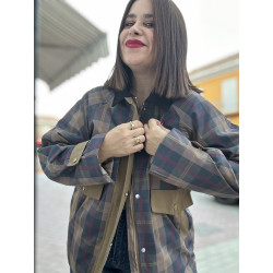 Parka cuadros
