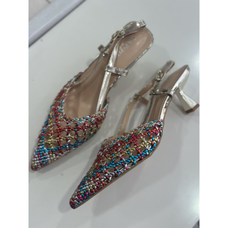 Zapato multicolor