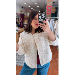 Chaqueta crochet